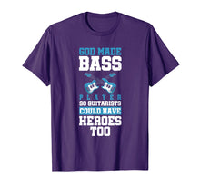 Ladda upp bild till gallerivisning, Funny shirts V-neck Tank top Hoodie sweatshirt usa uk au ca gifts for God Made Bass Player Bassist Cool Musician T-Shirt 2692292
