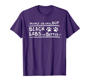 Funny shirts V-neck Tank top Hoodie sweatshirt usa uk au ca gifts for Black Labs are Better T Shirt Black Labrador Retriever Gifts 278032