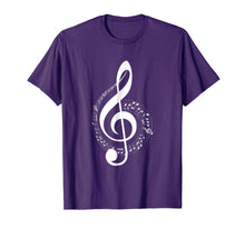 Ladda upp bild till gallerivisning, Funny shirts V-neck Tank top Hoodie sweatshirt usa uk au ca gifts for Music Note T Shirt White Clef Musical Symbol for Musician 3006463
