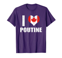 Ladda upp bild till gallerivisning, Funny shirts V-neck Tank top Hoodie sweatshirt usa uk au ca gifts for I Love Canadian French Fries T Shirt: Heart Poutine 2587445

