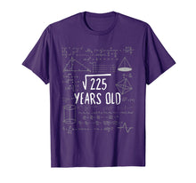 Ladda upp bild till gallerivisning, Funny shirts V-neck Tank top Hoodie sweatshirt usa uk au ca gifts for Fifteen Years Old Math Shirt 15th Birthday Square Root 225 1344096
