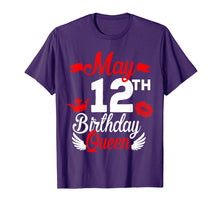 Ladda upp bild till gallerivisning, Funny shirts V-neck Tank top Hoodie sweatshirt usa uk au ca gifts for 12th May Birthday Queen Shirt Birthday Gifts For Girls Women 3527780
