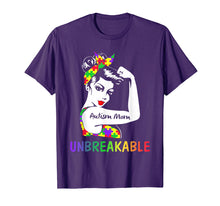 Ladda upp bild till gallerivisning, Funny shirts V-neck Tank top Hoodie sweatshirt usa uk au ca gifts for Autism Mom Unbreakable Shirts Autism Awareness Gifts Shirts 2324841
