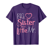 Ladda upp bild till gallerivisning, Funny shirts V-neck Tank top Hoodie sweatshirt usa uk au ca gifts for Christmas Gifts Big Sister To A Little Mister Funny T-Shirt 876017
