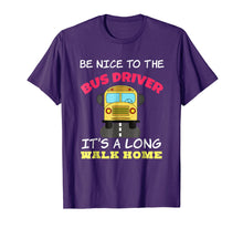 Ladda upp bild till gallerivisning, School Bus Driver Appreciation TShirt minibus Driver Gift

