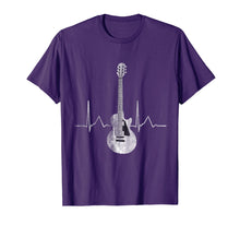 Ladda upp bild till gallerivisning, Funny shirts V-neck Tank top Hoodie sweatshirt usa uk au ca gifts for Heartbeat Guitar T-Shirt 1907101
