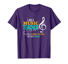 Ladda upp bild till gallerivisning, Funny Music Teacher T Shirt Music Teacher Cool Teacher Gifts
