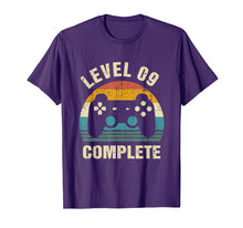 Ladda upp bild till gallerivisning, 9th Wedding Anniversary Gifts Level 9 Complete Gamer T-Shirt
