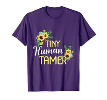 Ladda upp bild till gallerivisning, Sunflower Tiny Human tamer Teacher Appreciation Day Shirts 955022
