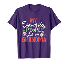 Ladda upp bild till gallerivisning, My Favorite People Call Me Grandma T-Shirt
