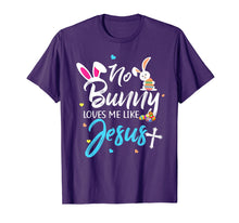 Ladda upp bild till gallerivisning, Funny shirts V-neck Tank top Hoodie sweatshirt usa uk au ca gifts for No Bunny Loves Me Like Jesus Christian Easter Shirt For Kids 1891841
