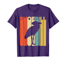 Ladda upp bild till gallerivisning, Funny shirts V-neck Tank top Hoodie sweatshirt usa uk au ca gifts for Vintage Style Shoebill Silhouette T-Shirt 2054033
