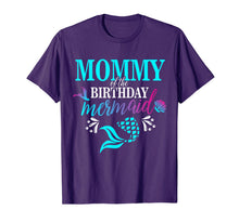 Ladda upp bild till gallerivisning, Mommy Of The Birthday Mermaid Matching Family T-shirt 144713
