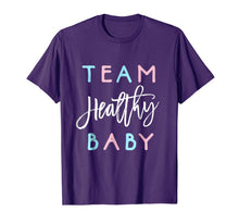 Ladda upp bild till gallerivisning, Team Healthy Baby Shirt Gender Reveal Shower Boy or Girl Tee 548427
