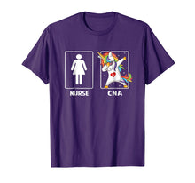Ladda upp bild till gallerivisning, Funny shirts V-neck Tank top Hoodie sweatshirt usa uk au ca gifts for CNA Nurse Unicorn Dabbing Funny T Shirt Gifts Dab 777313
