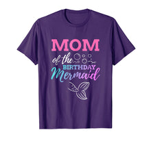 Ladda upp bild till gallerivisning, Funny shirts V-neck Tank top Hoodie sweatshirt usa uk au ca gifts for Mom of the Birthday Girl Shirt - Mermaid Bday Shirt 222872
