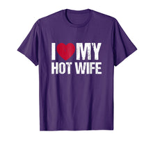 Ladda upp bild till gallerivisning, Funny shirts V-neck Tank top Hoodie sweatshirt usa uk au ca gifts for I Love My Hot Wife Shirt Vintage Gift 1430945
