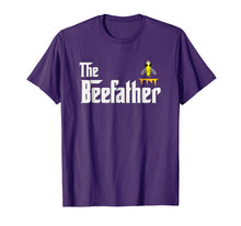 Ladda upp bild till gallerivisning, Beekeeper Gift T-Shirt Honey Bees, Beefather Funny Tee
