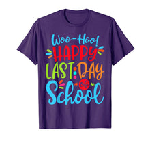 Ladda upp bild till gallerivisning, Happy Last Day Of School Teacher Student Graduation Gift T-Shirt 326565

