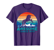 Ladda upp bild till gallerivisning, Unicorn Awesome Since 1979 Shirt 40th Birthday 40 Years Old 437029
