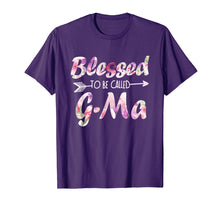 Ladda upp bild till gallerivisning, Funny shirts V-neck Tank top Hoodie sweatshirt usa uk au ca gifts for Blessed To Be Called G-Ma T-Shirt Flower Mother&#39;s Day Gifts 766240
