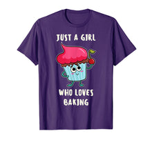 Ladda upp bild till gallerivisning, Funny shirts V-neck Tank top Hoodie sweatshirt usa uk au ca gifts for Funny Just A Girl Who Loves Baking T-Shirts For Cupcake Girl 2814384
