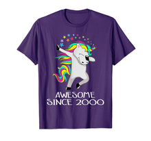 Ladda upp bild till gallerivisning, Funny shirts V-neck Tank top Hoodie sweatshirt usa uk au ca gifts for Unicorn 19 Years Old 19th Birthday Girl T-Shirt 2000 Dabbing 2120414

