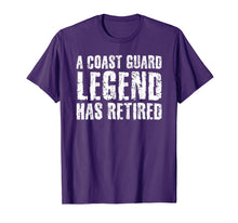 Ladda upp bild till gallerivisning, Funny shirts V-neck Tank top Hoodie sweatshirt usa uk au ca gifts for A COAST-GUARD LEGEND HAS RETIRED Shirt Funny Party Gift Idea 966236
