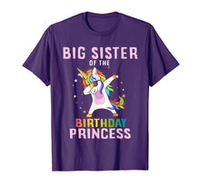 Ladda upp bild till gallerivisning, Funny shirts V-neck Tank top Hoodie sweatshirt usa uk au ca gifts for Proud Big Sister Of A Birthday Unicorn Dab Girl T-Shirt 122944
