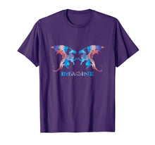 Ladda upp bild till gallerivisning, Funny shirts V-neck Tank top Hoodie sweatshirt usa uk au ca gifts for Fractal Fantasy Dragons - Imagine - T-Shirt 1138824
