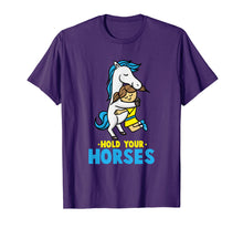 Ladda upp bild till gallerivisning, Funny shirts V-neck Tank top Hoodie sweatshirt usa uk au ca gifts for Hold your Horses Tshirt, Horse Gifts for Girls, Women, Teen 851836
