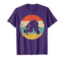 Ladda upp bild till gallerivisning, Funny shirts V-neck Tank top Hoodie sweatshirt usa uk au ca gifts for Hockey Vintage Retro Hockey Goalie T-Shirt 1279863
