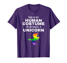 Ladda upp bild till gallerivisning, Funny shirts V-neck Tank top Hoodie sweatshirt usa uk au ca gifts for Halloween Gay Unicorn Halloween Costume T-shirt Pride Flag 4194253
