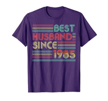 Ladda upp bild till gallerivisning, Funny shirts V-neck Tank top Hoodie sweatshirt usa uk au ca gifts for 34th Wedding Anniversary Gifts Best Husband Since 1985 Shirt 2781891
