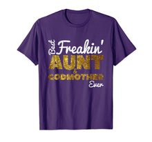 Ladda upp bild till gallerivisning, Funny shirts V-neck Tank top Hoodie sweatshirt usa uk au ca gifts for Best Freakin&#39; Aunt &amp; Godmother Ever T-Shirt Gifts Funny 231049
