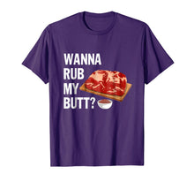 Ladda upp bild till gallerivisning, Wanna Rub My Butt t-shirt, BBQ Funny T Shirt 1220972
