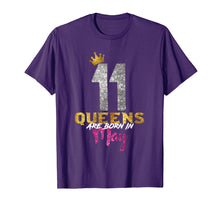 Ladda upp bild till gallerivisning, Funny shirts V-neck Tank top Hoodie sweatshirt usa uk au ca gifts for Queens Are Born in May Shirt | 11th Birthday Shirt 2152738
