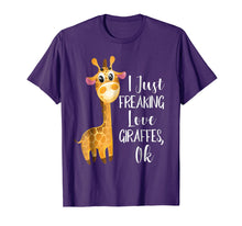 Ladda upp bild till gallerivisning, Funny shirts V-neck Tank top Hoodie sweatshirt usa uk au ca gifts for Funny I Freaking Love Giraffes T-Shirt Giraffes Lovers Gift 278131
