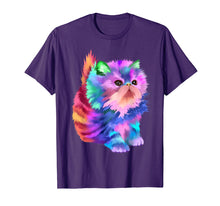 Ladda upp bild till gallerivisning, Funny shirts V-neck Tank top Hoodie sweatshirt usa uk au ca gifts for Colorful Cute Funny Rainbow Kitten Rave EDM Cat Shirt 251528
