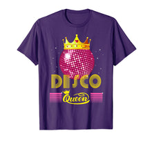 Ladda upp bild till gallerivisning, Funny shirts V-neck Tank top Hoodie sweatshirt usa uk au ca gifts for Disco Queen Tshirt - Retro 70s Vintage Disco Ball 1311381
