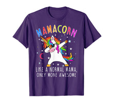 Ladda upp bild till gallerivisning, Funny shirts V-neck Tank top Hoodie sweatshirt usa uk au ca gifts for Mamacorn Like A Normal Mama Only Awesome Dabbing Unicorn Tee 125713

