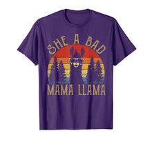 Ladda upp bild till gallerivisning, Funny T-Shirt: She Is Bad Mama Llama Gift T-Shirt 147241
