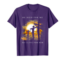 Ladda upp bild till gallerivisning, Funny shirts V-neck Tank top Hoodie sweatshirt usa uk au ca gifts for Christian Bible Verse Shirt Jesus Died For Me Gift 3119787
