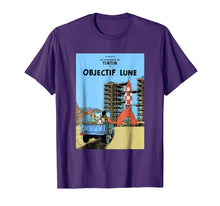 Ladda upp bild till gallerivisning, Funny shirts V-neck Tank top Hoodie sweatshirt usa uk au ca gifts for Tintin T Shirt Lune Poster 1101197
