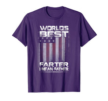 Ladda upp bild till gallerivisning, World's Best Farter I Mean Father T-Shirt Fathers Day Gift
