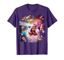Ladda upp bild till gallerivisning, Funny shirts V-neck Tank top Hoodie sweatshirt usa uk au ca gifts for Outer Space Pizza Cat - Rainbow Laser, Taco, Burrito T-Shirt 1818711
