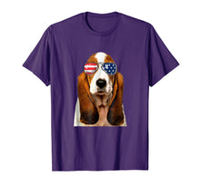 Ladda upp bild till gallerivisning, Funny shirts V-neck Tank top Hoodie sweatshirt usa uk au ca gifts for Funny Basset Hound with Flag T-shirt 4th of july 1838330
