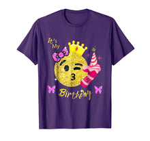 Ladda upp bild till gallerivisning, Funny shirts V-neck Tank top Hoodie sweatshirt usa uk au ca gifts for Emoji Shirt For Birthday Girls- OMG It's My 7th Birthday tee 1916755
