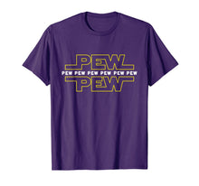 Ladda upp bild till gallerivisning, Pew Pew Wars | Funny Space Star Noises Science for Geek Gift T-Shirt-429041
