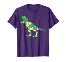 Ladda upp bild till gallerivisning, Green Polka Dot T Rex Dinosaur - International Dot Day Gifts T-Shirt 87954
